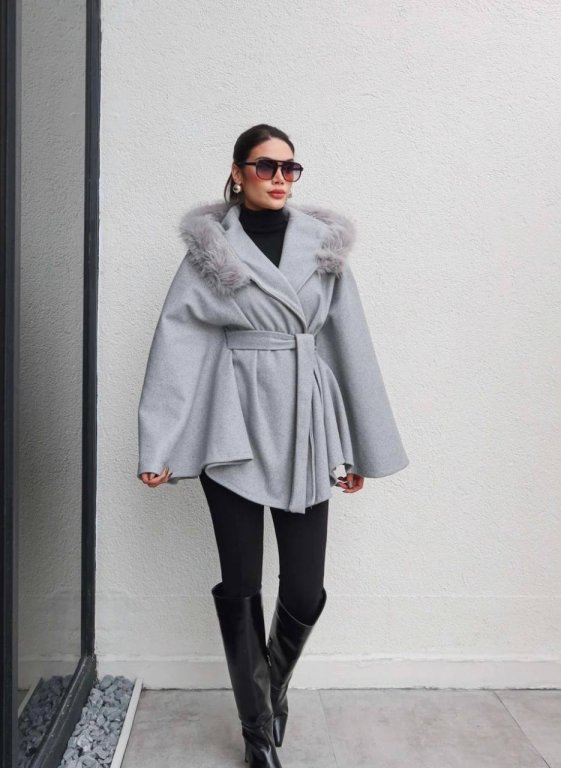 جكيت style سكني طاقة فرو كود 000000190