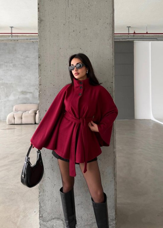 جكيت asmil خمري  زرار  كود 000000193