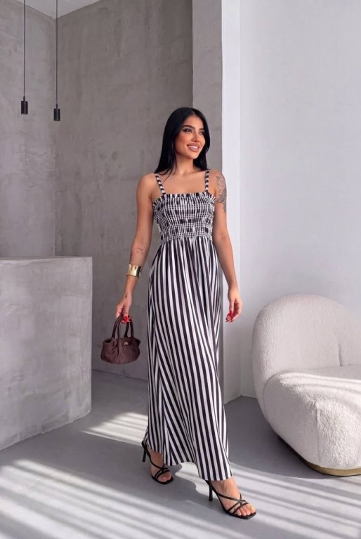 فستان   شاليه لون اسود kenz كود 0000320