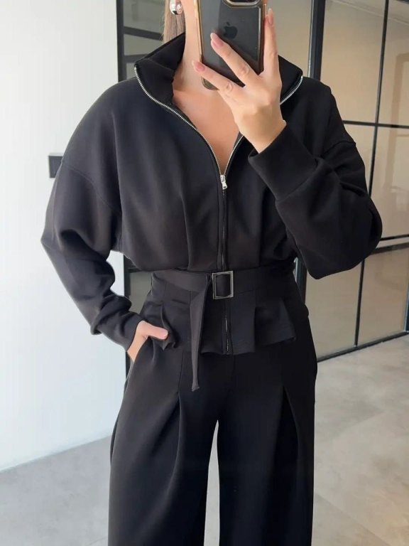 طقم patreon لون اسود كود 000354